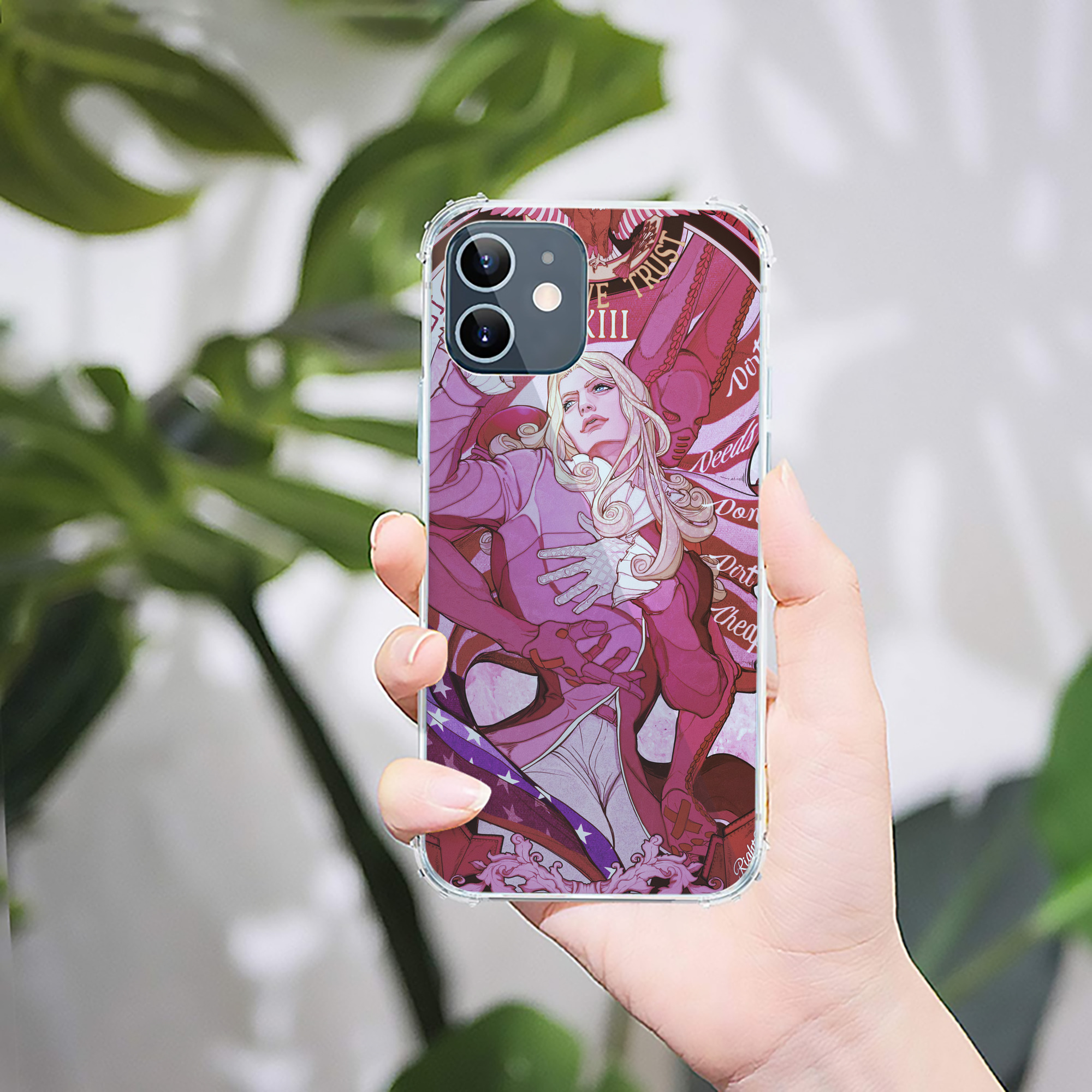 （画像用） ジョジョの奇妙な冒険 JoJo's Bizarre Adventure 【iPhone 12シリーズ対応】透明スマホケース（クリアソフトケース）